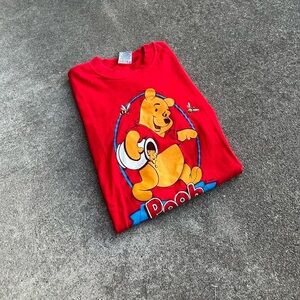 Vintage Double Sleeve Winnie the Pooh Shirt